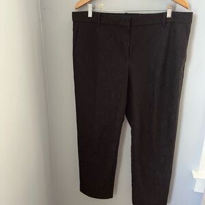 Ann Taylor‎ Black Ankle Cropped Pants